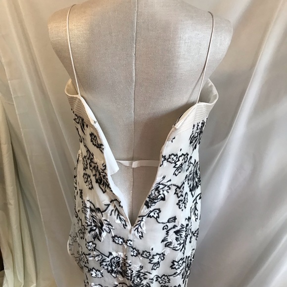 Kay Unger Floral Burned Velvet Cocktail Dress 💞 - Picture 2 of 8